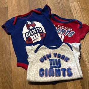 NY Giants Onesies